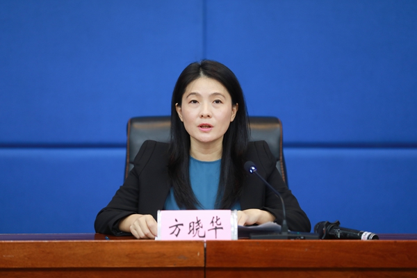 黑龍江省農業農村廳副廳長方曉華。石啟立攝