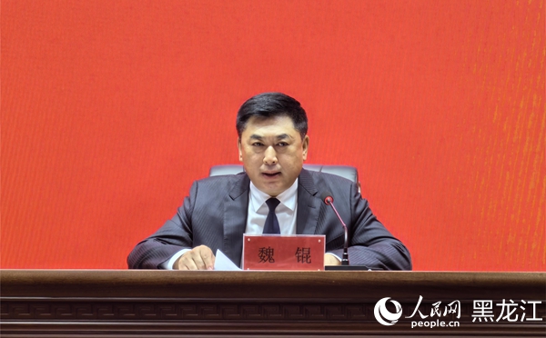 桃山區委書記魏錕。人民網 尚城攝