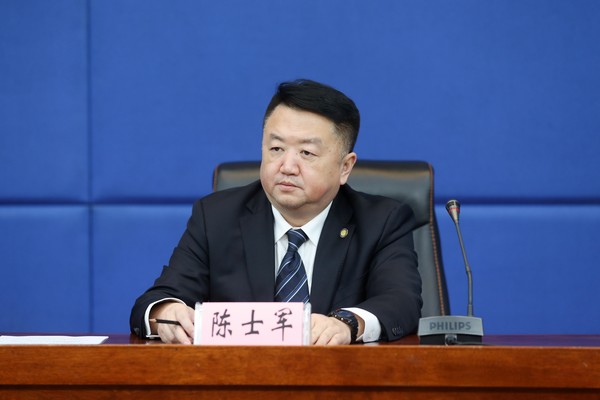 黑龍江省貿(mào)促會會長陳士軍。石啟立 攝