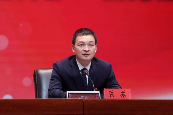 黑龍江省科技廳黨組書記、廳長陳蘇。石啟立攝