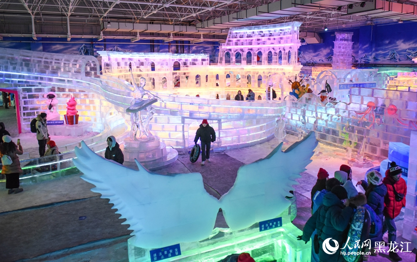 打卡新景點！“爾濱”冰雪藝術四季綻放