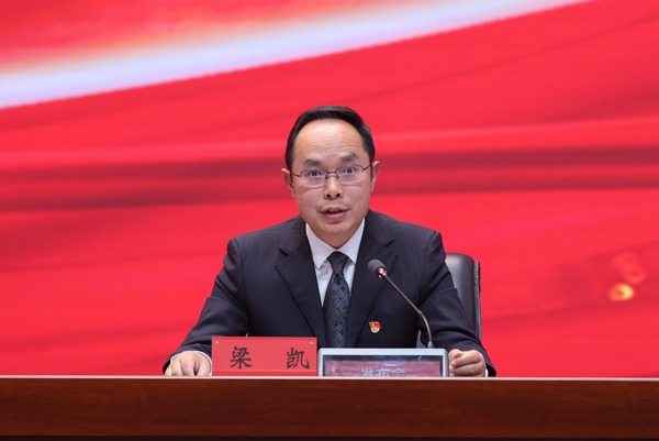 黑龍江省國有資產監督管理委員會副主任梁凱。石啟立攝