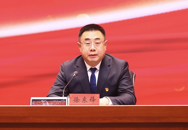 黑龍江省住房和城鄉(xiāng)建設(shè)廳黨組成員、副廳長徐東鋒。韓東賢攝