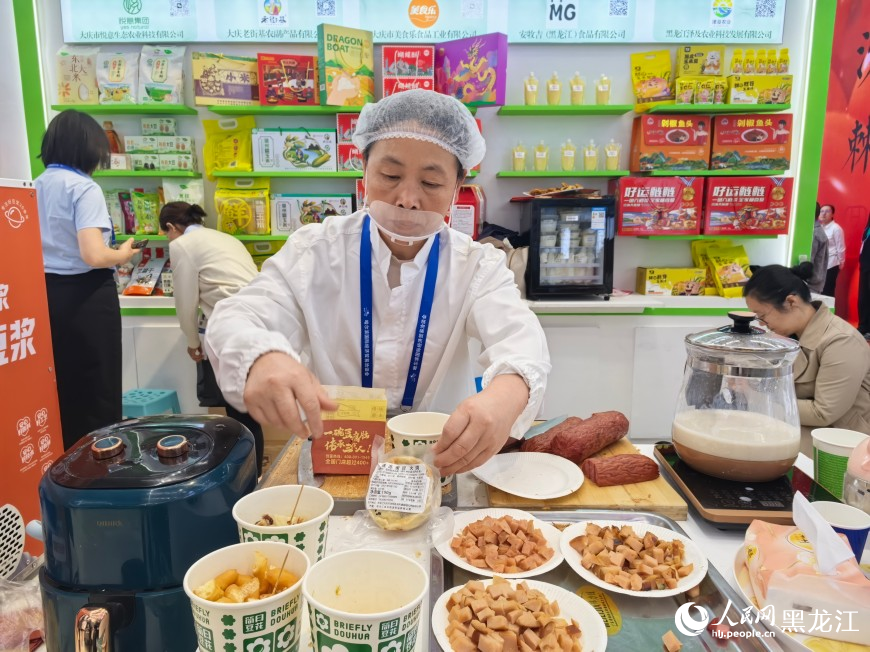 大慶展區部分展品。 
