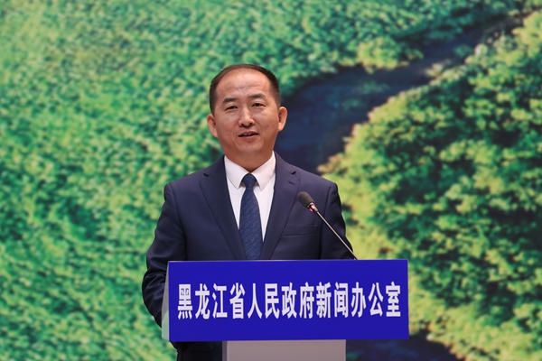 黑龍江省文化和旅游廳副廳長蔣興成。石啟立攝