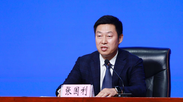 黑龍江省商務廳副廳長張國利。張澍 攝